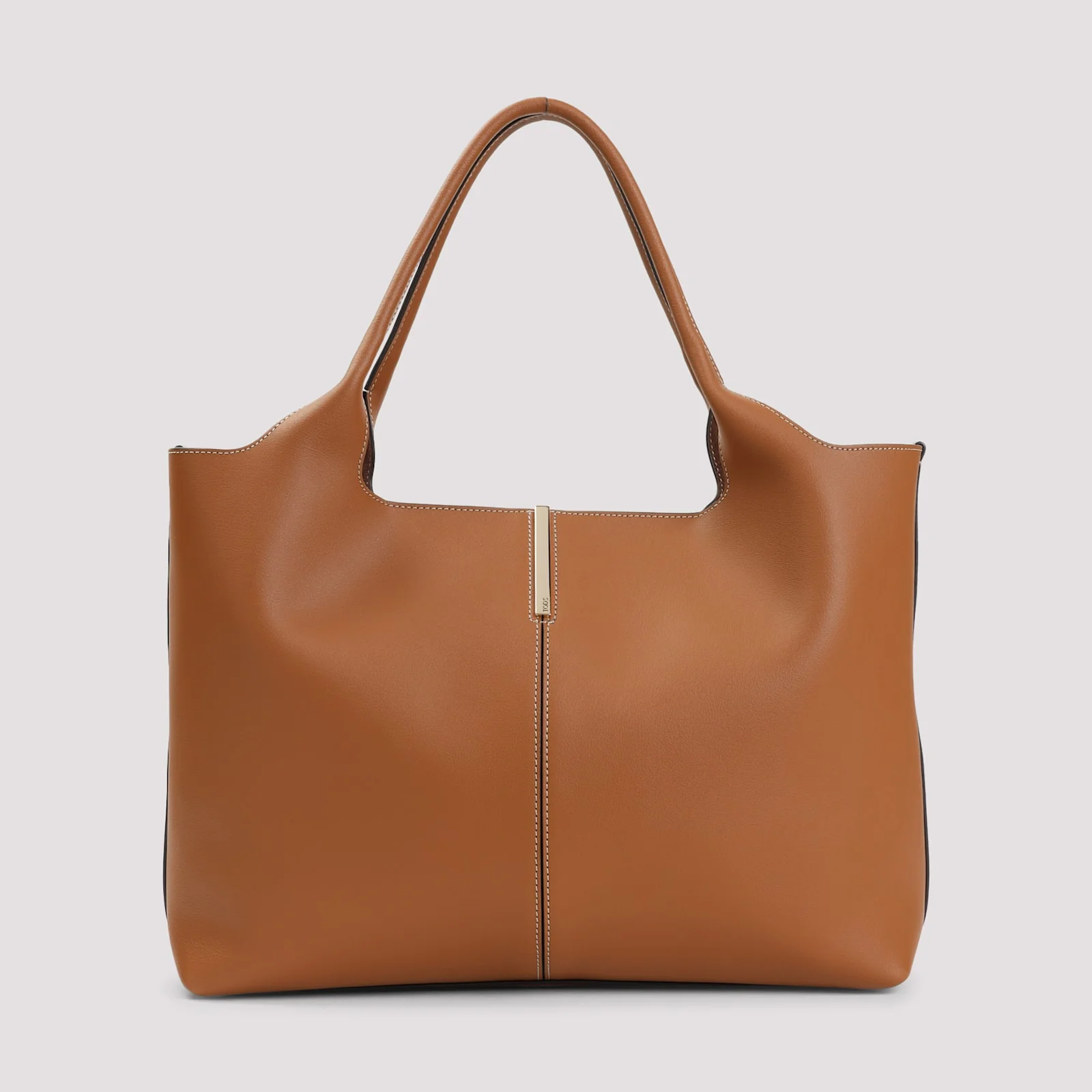 Tod's Ebr Shopping Tote Bag - Kenia Cacao - Image 3