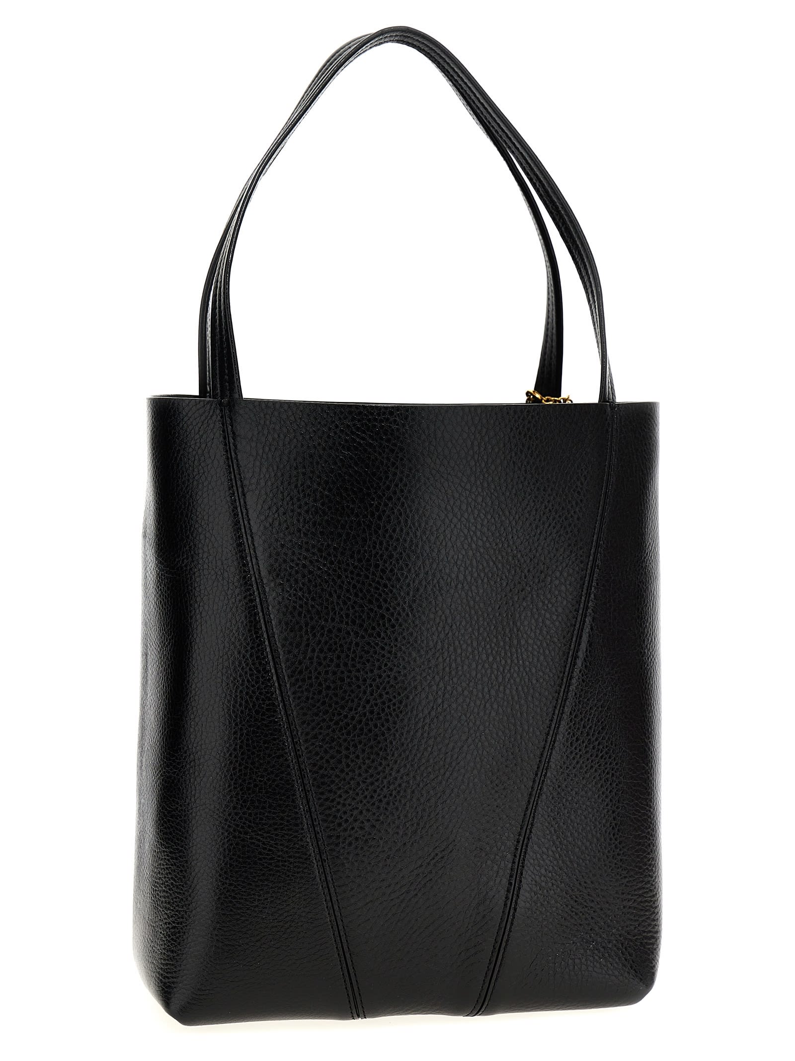 Chloé Spin Shoulder Bag - Black - Image 2