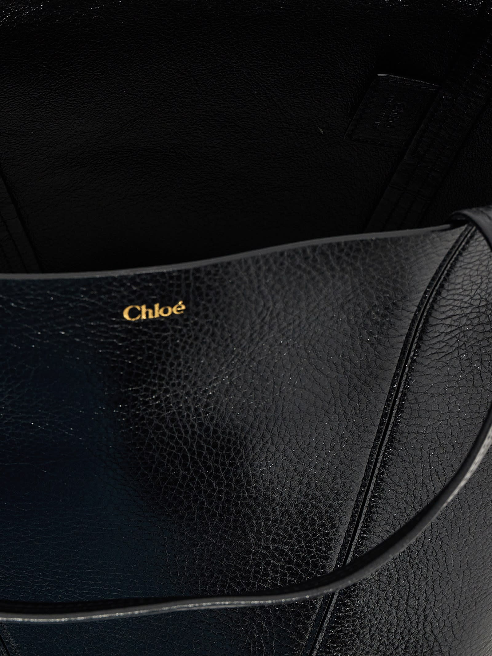 Chloé Spin Shoulder Bag - Black - Image 4