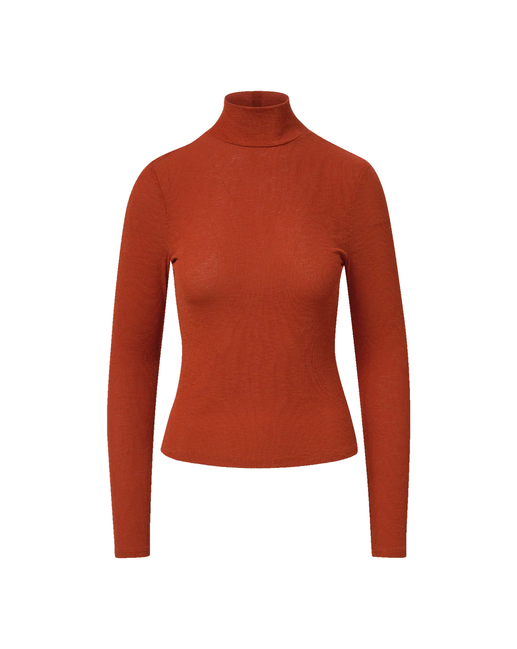 Veronica Beard Wyeth Turtleneck - Carnelian Red - Image 3