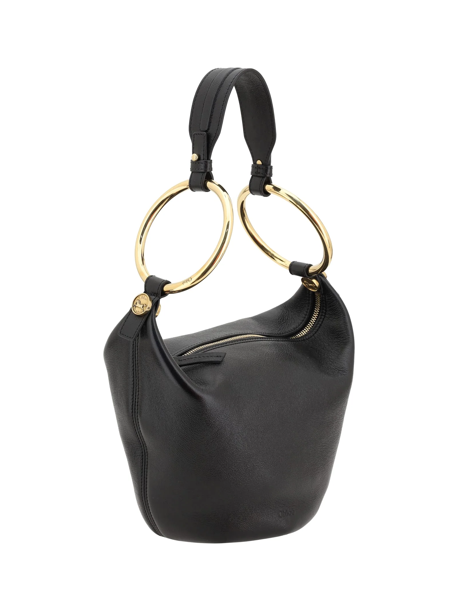 Chloé Bracelet Shoulder Bag - Black - Image 2