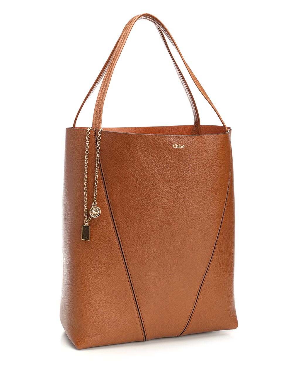 Chloé Large Spin Tote Bag - Claybrown - Image 2