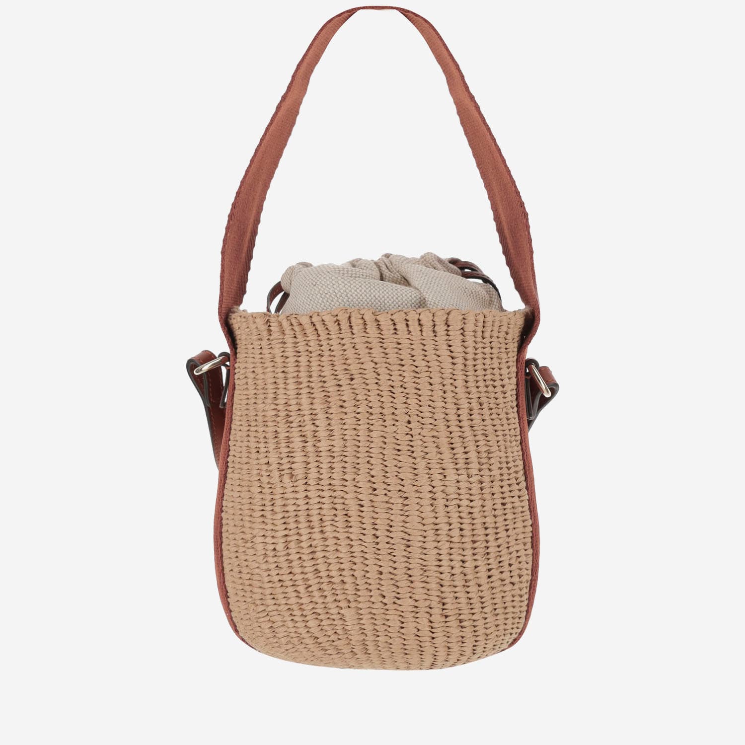 Chloé Small Horse Medal Tote Bag - Sepia Brown - Image 3