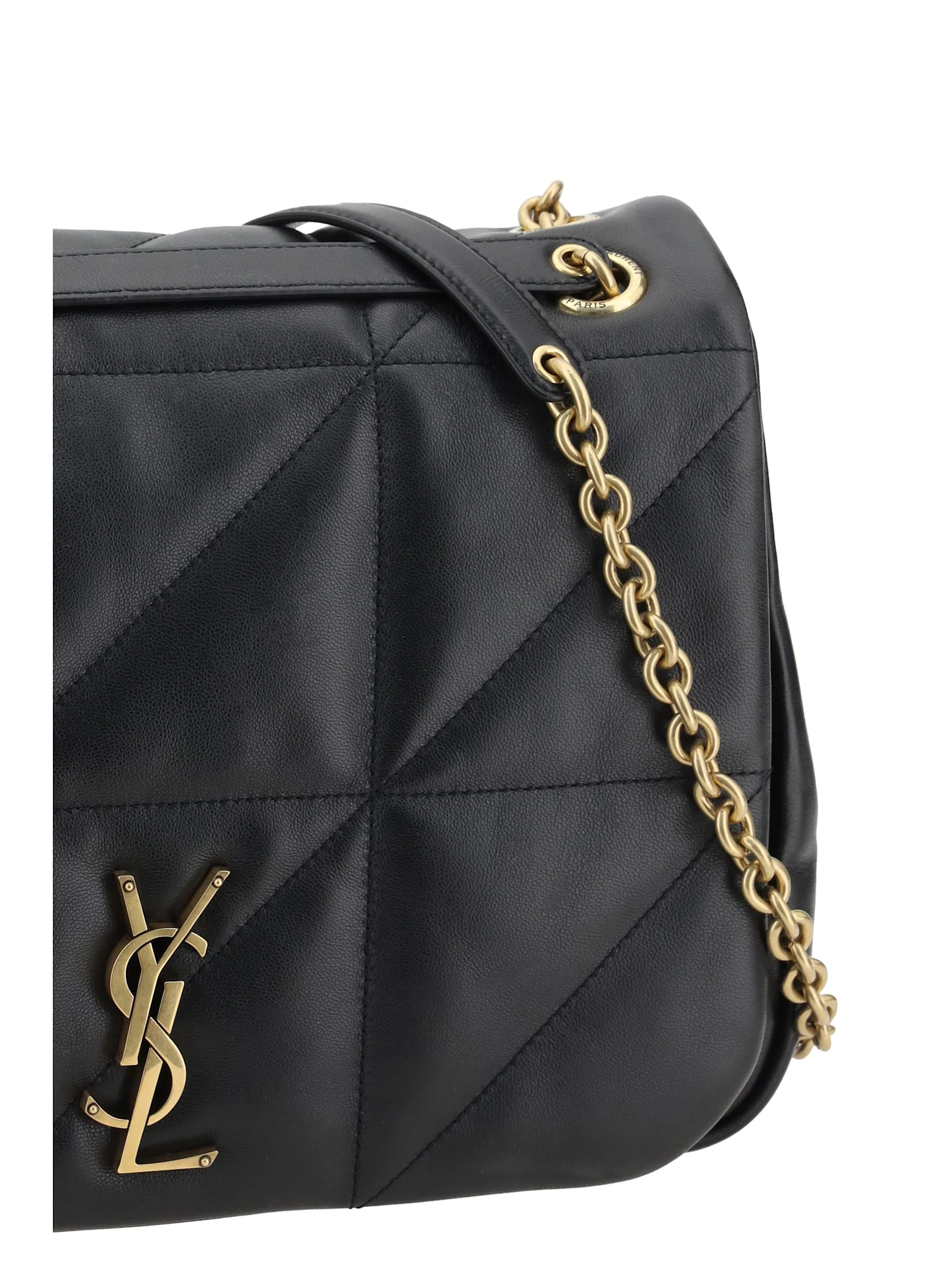 Saint Laurent Jamie Medium Shoulder Bag - Nero - Image 4