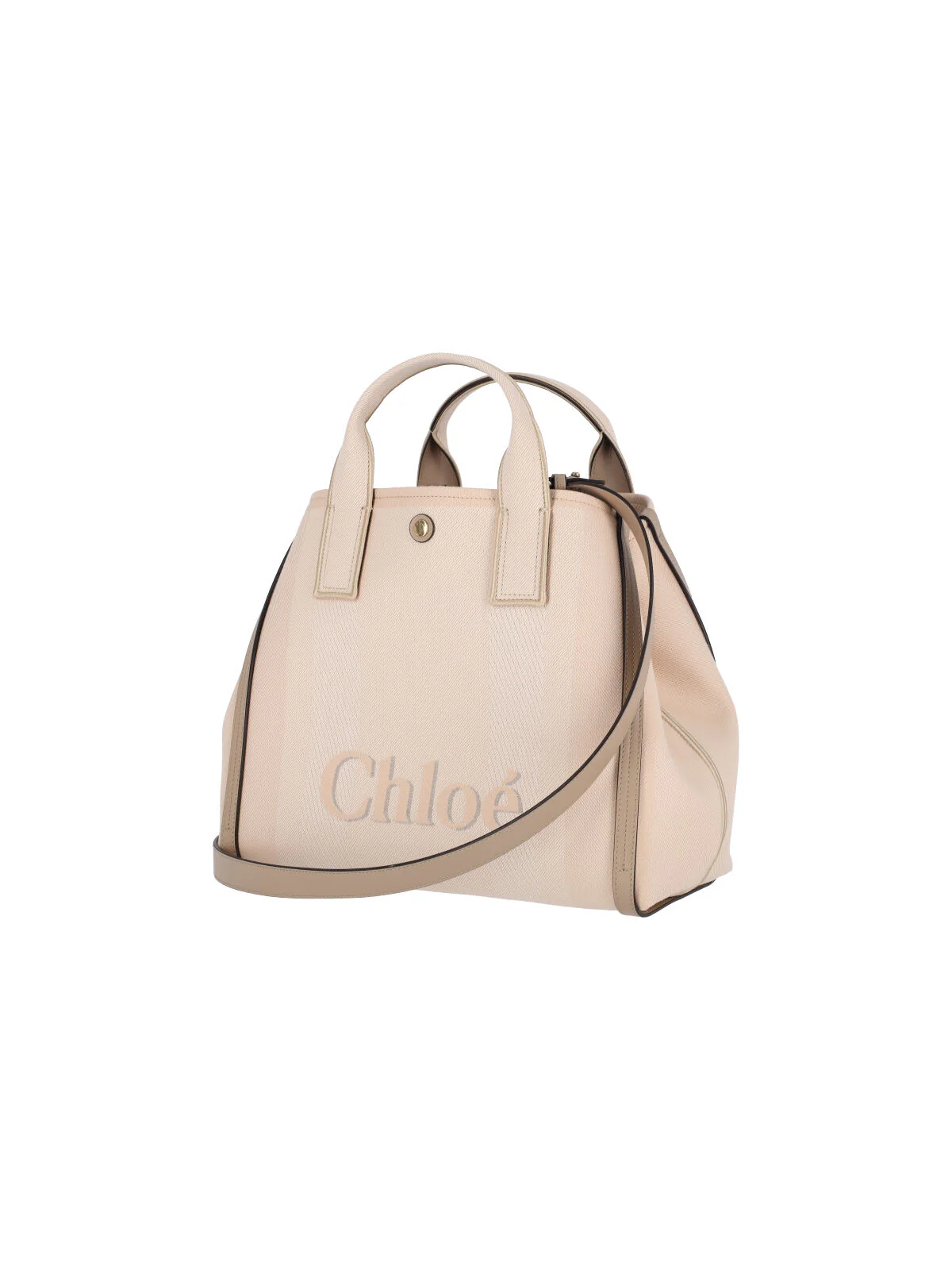 Chloé Chlo Carry Tote Bag - Cream - Image 3