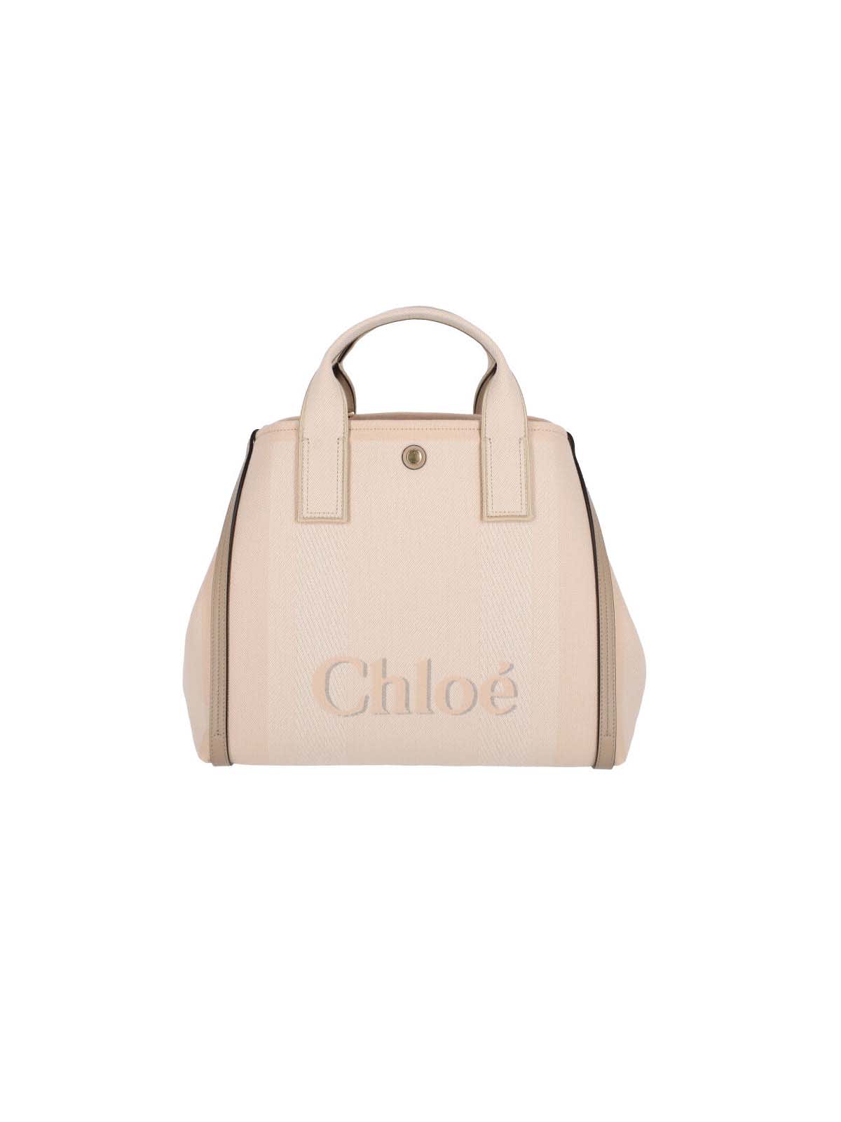 Chloé Chlo Carry Tote Bag - Cream - Image 4