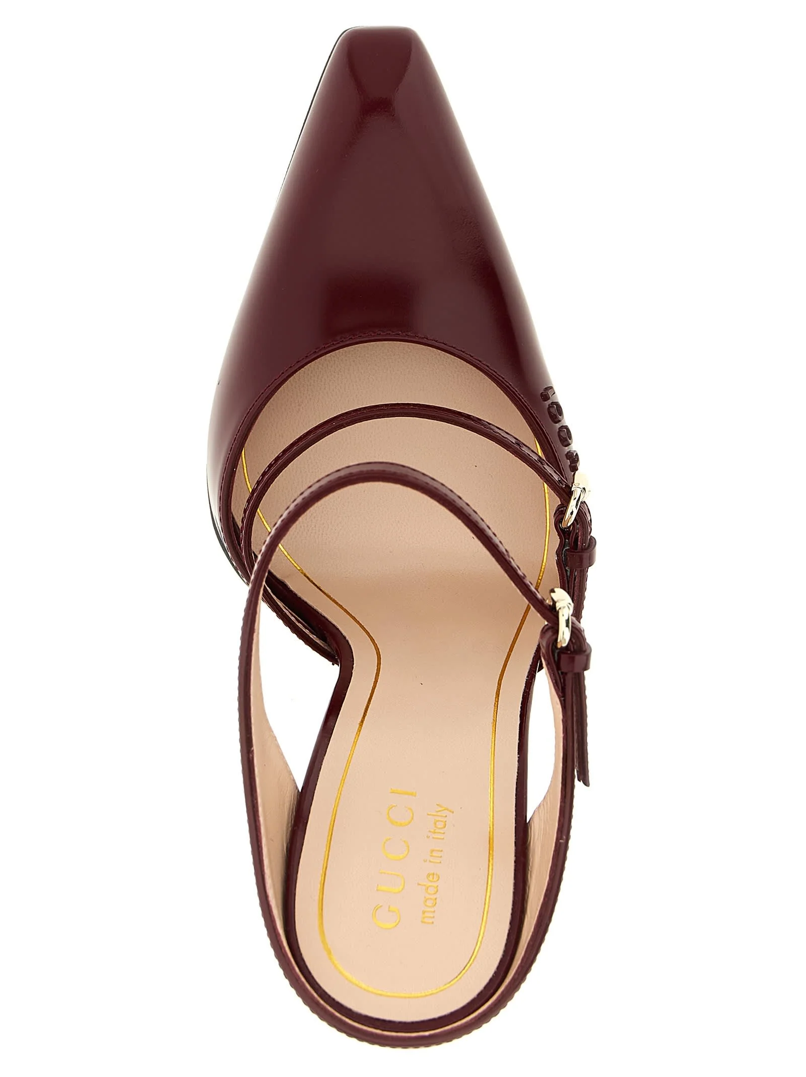 Gucci Rosso Ancora Sabots - Red - Image 4