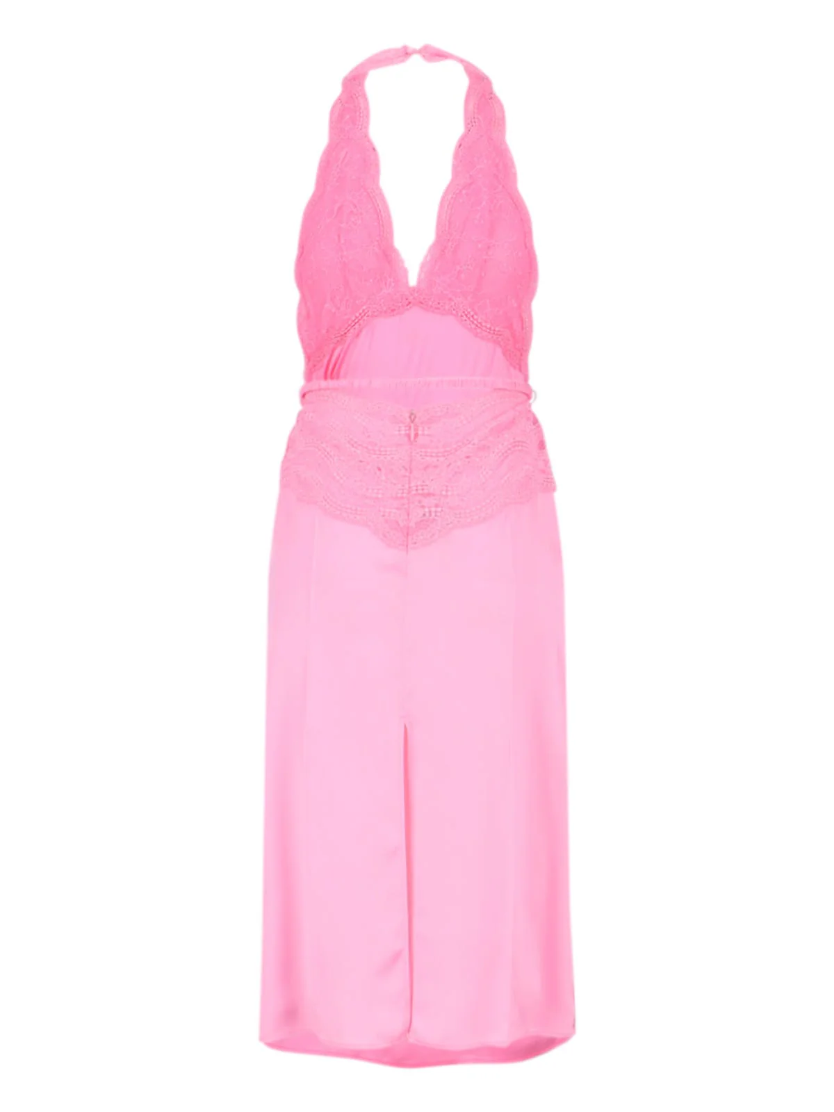 Gucci Silk Satin Midi Dress - Pink - Image 2