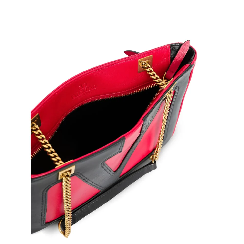 Valentino Garavani Tote Bag - Red Black - Image 4