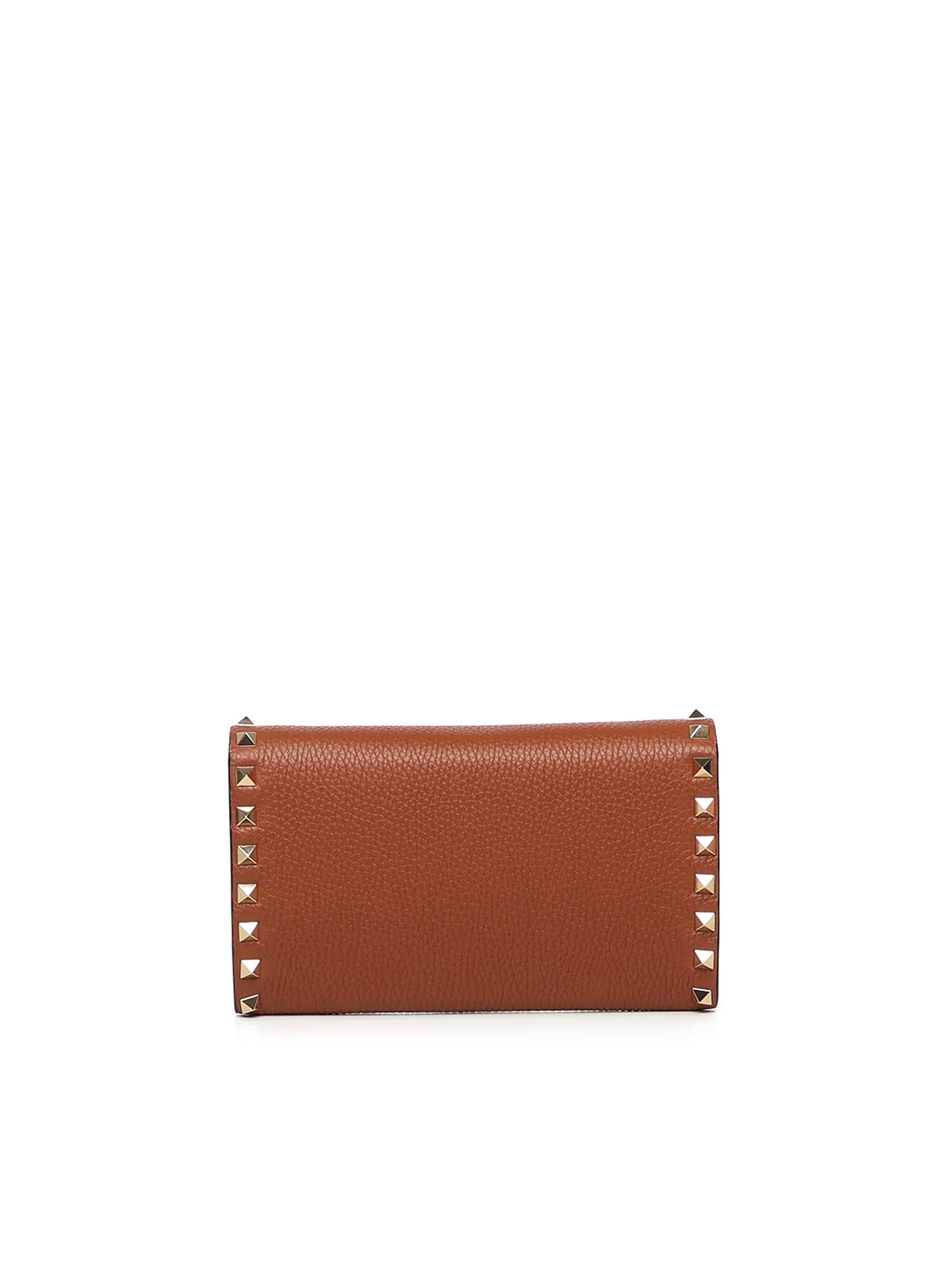 Valentino Garavani Rockstud Leather Wallet With Chain - Selleria - Image 3