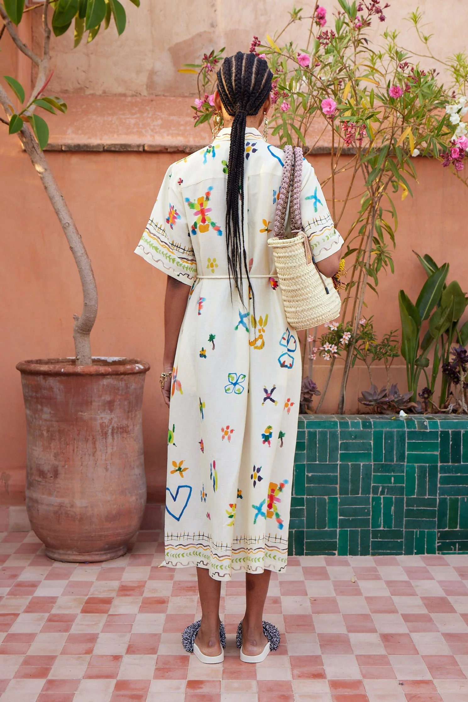 ALEMAIS Sidi Shirtdress - Multi - Image 4