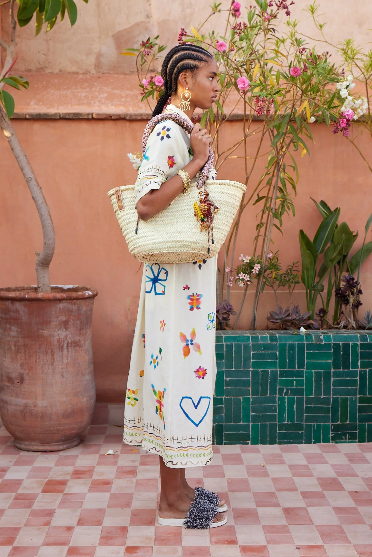 ALEMAIS Sidi Shirtdress - Multi - Image 5