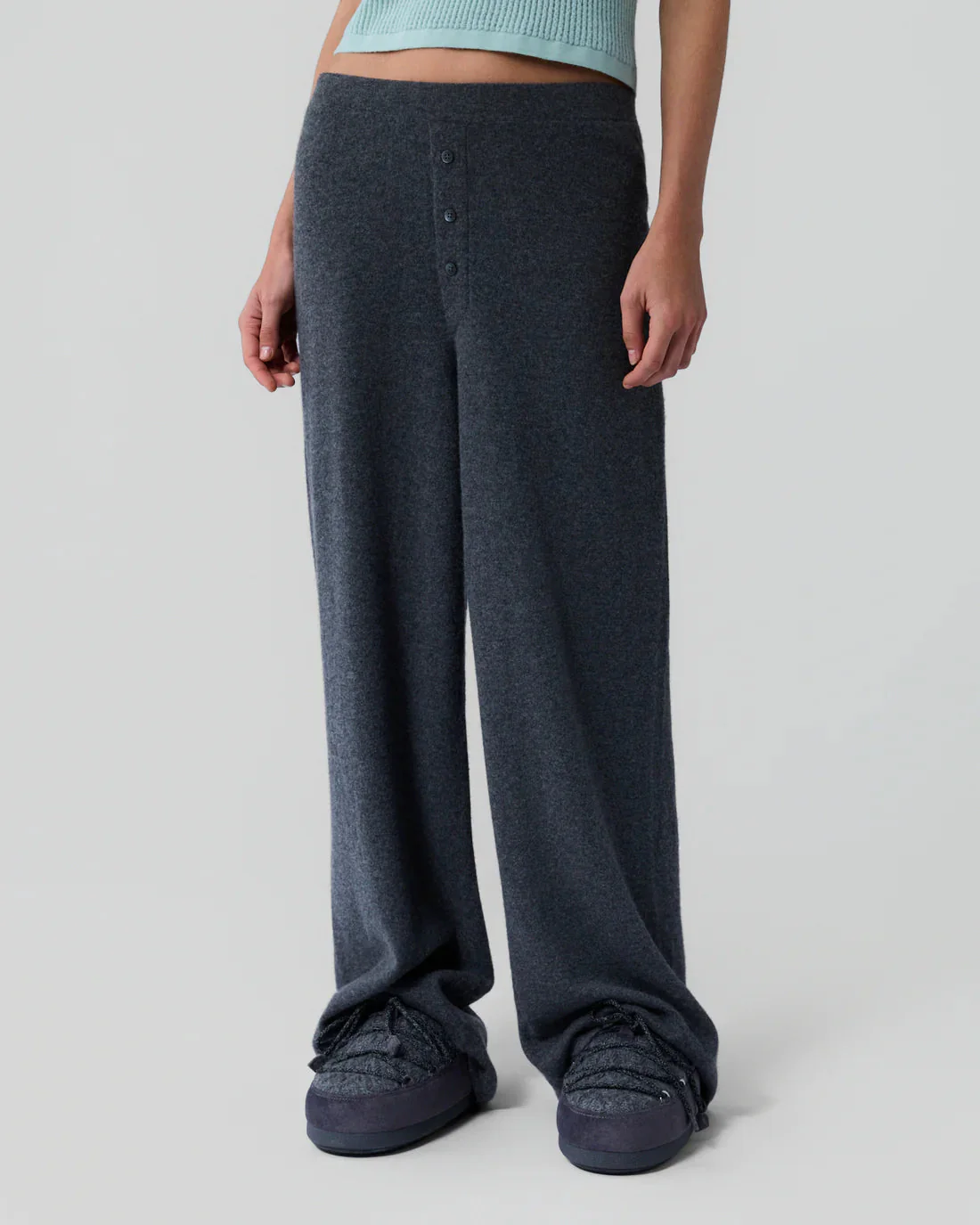 Guest in Residence Everywear Pant - Charcoal