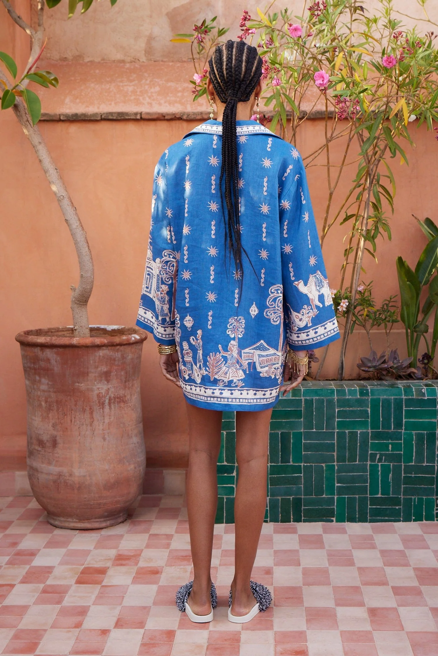ALEMAIS Acacia Long Sleeve Mini Dress - Image 5