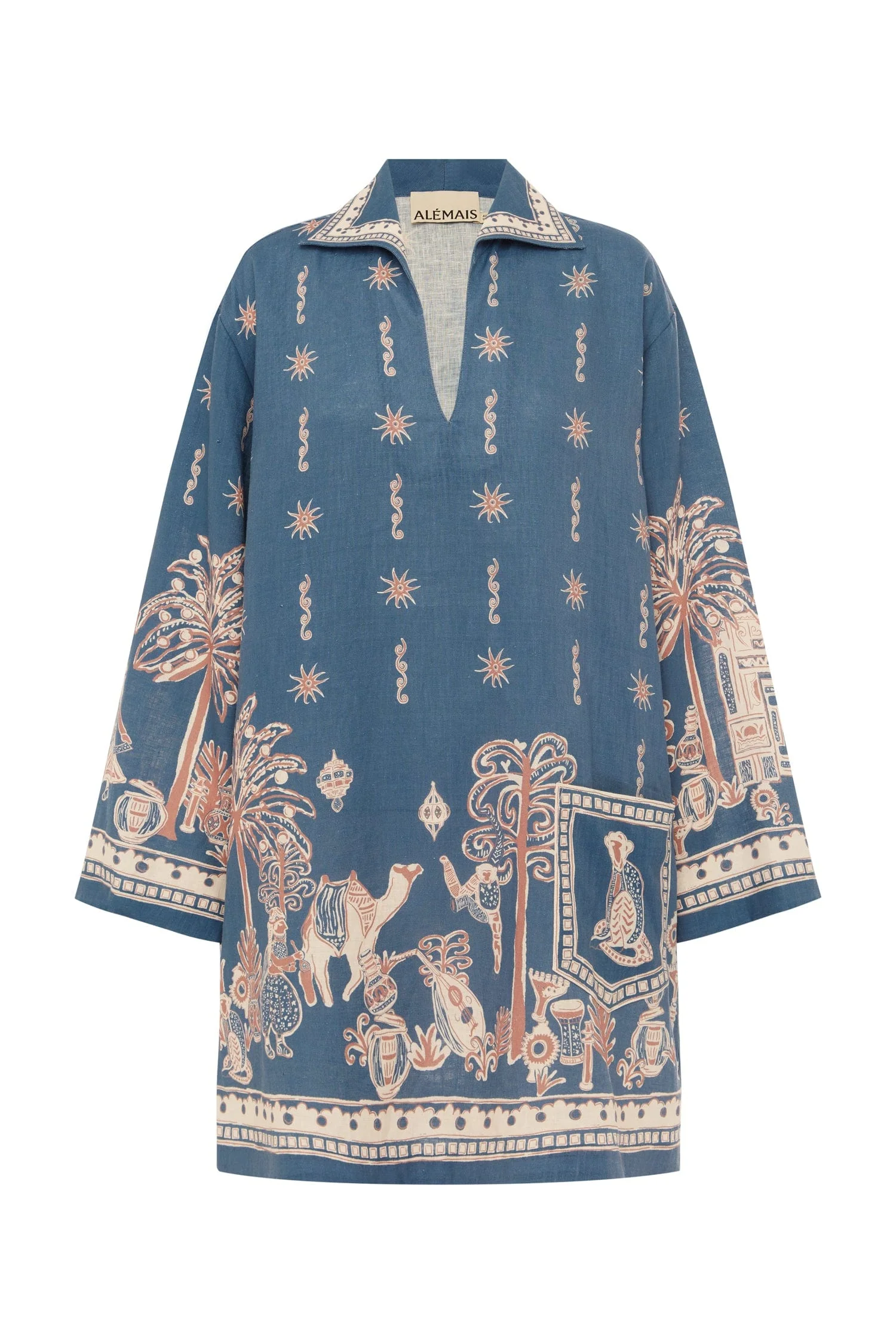ALEMAIS Acacia Long Sleeve Mini Dress - Image 6