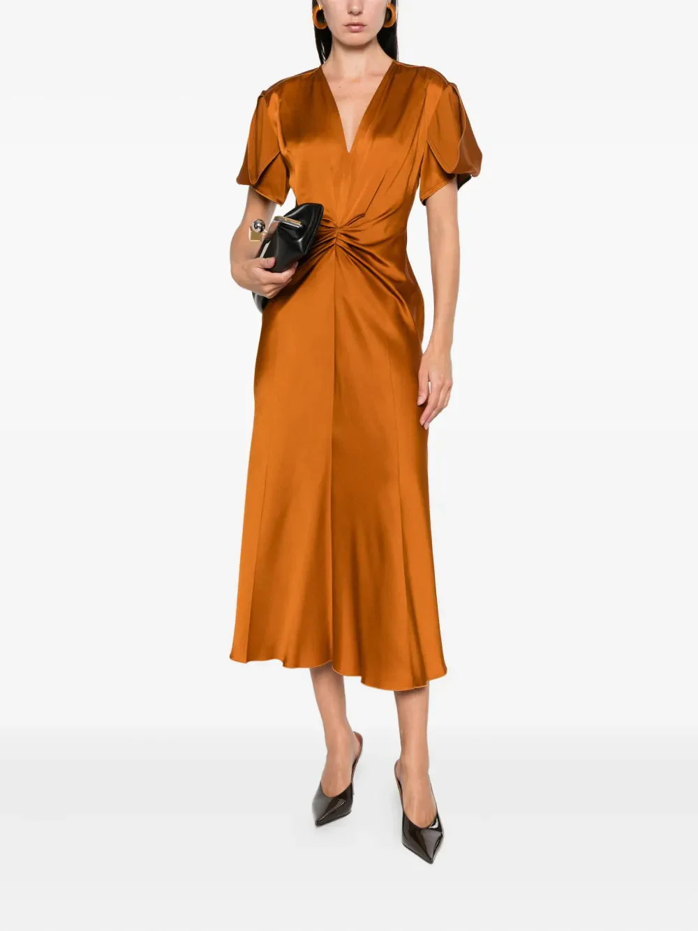 Victoria Beckham Eve Midi Dress - Image 2