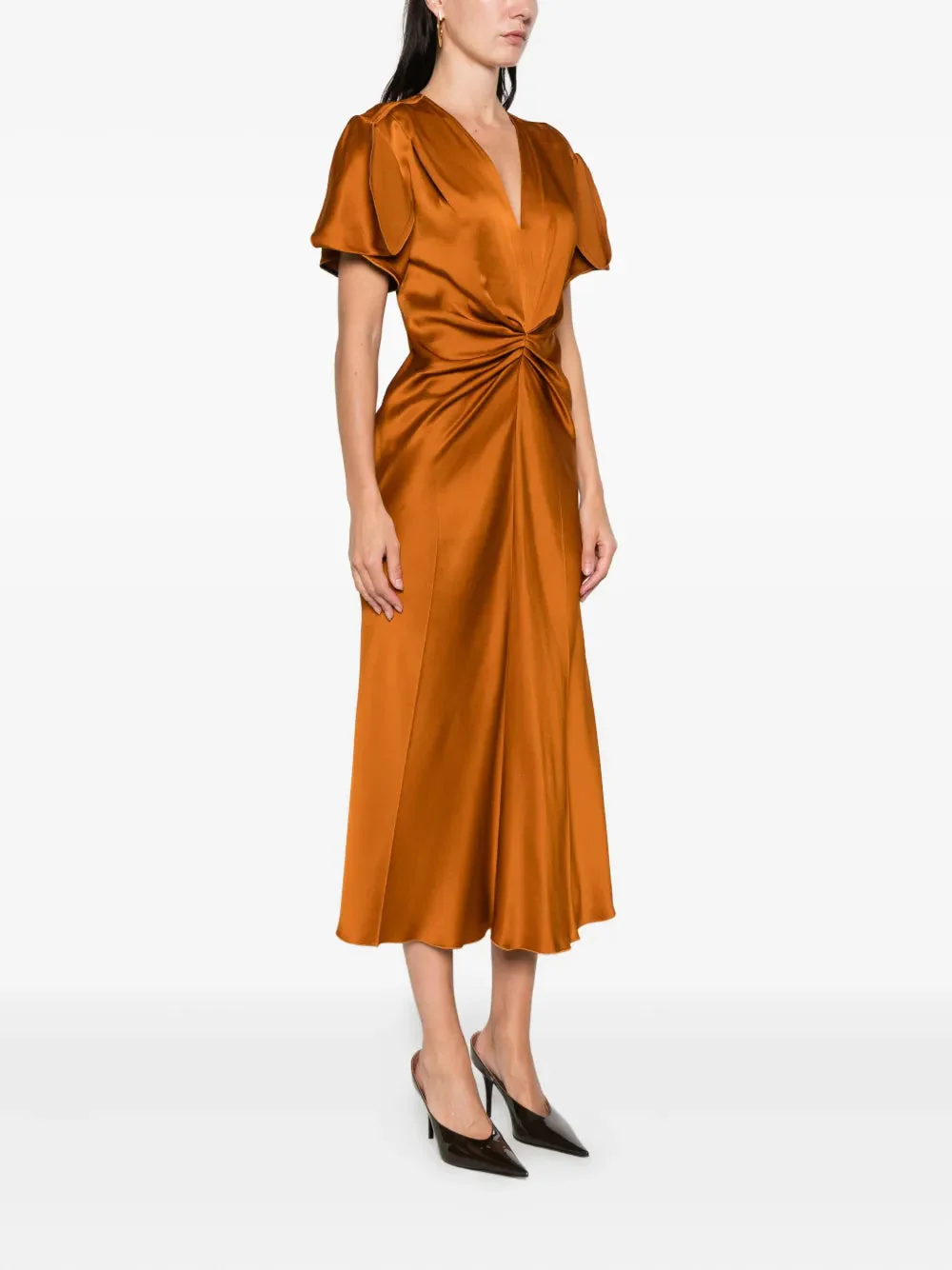 Victoria Beckham Eve Midi Dress - Image 3
