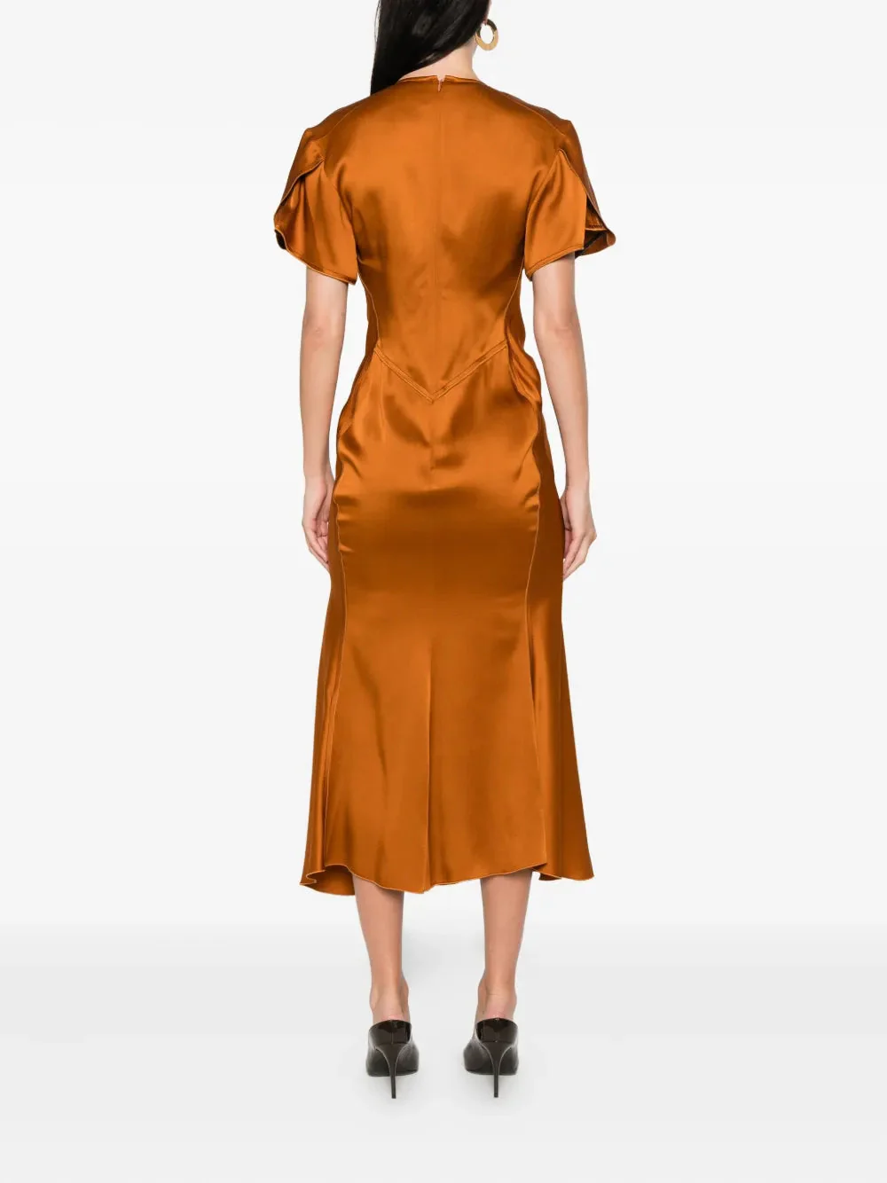 Victoria Beckham Eve Midi Dress - Image 4