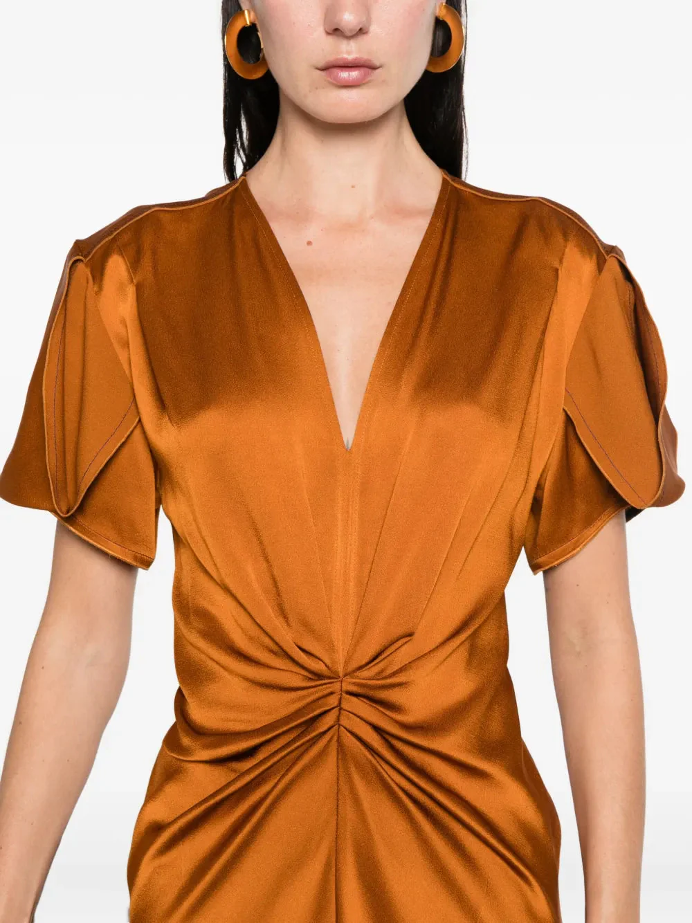 Victoria Beckham Eve Midi Dress - Image 5