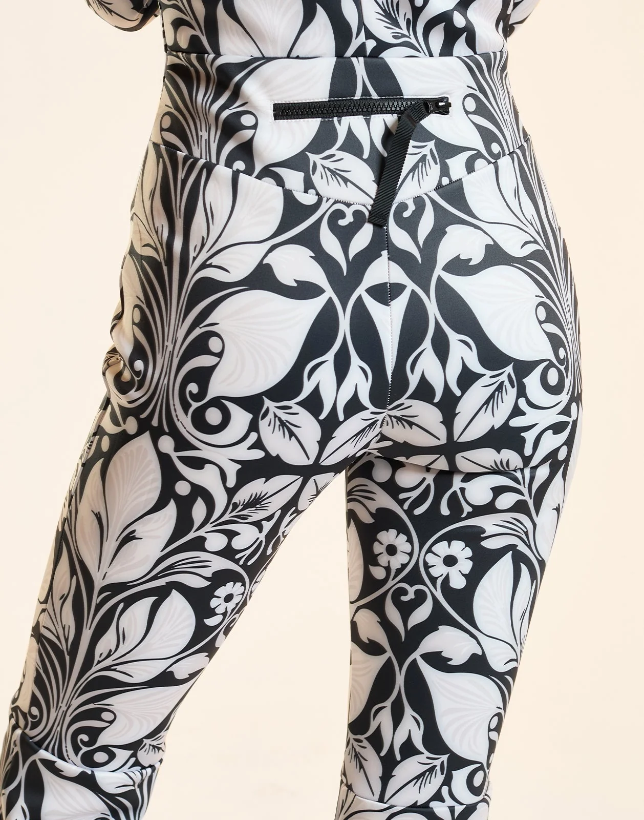 Cynthia Rowley Art Nouveau Ski Suit - Black/White - Image 4