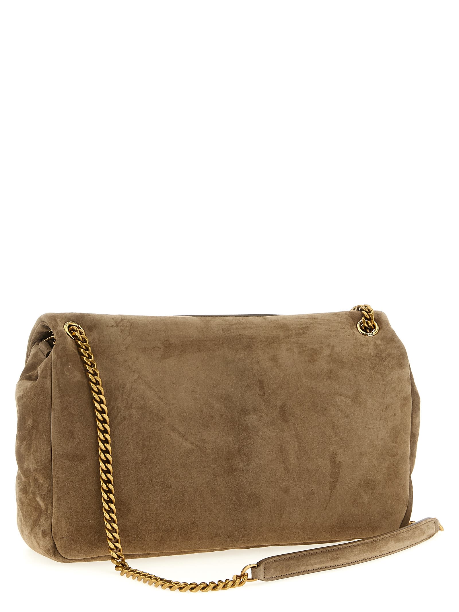 Saint Laurent Calypso Shoulder Bag - Beige - Image 2