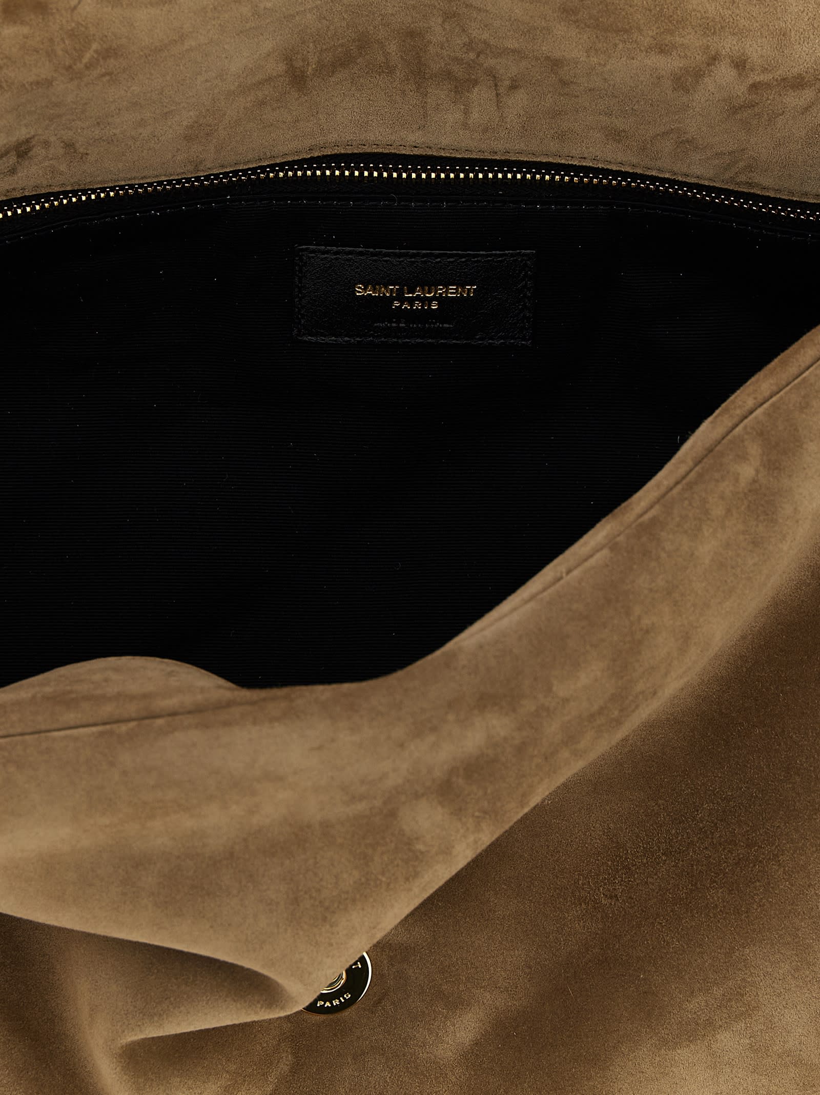 Saint Laurent Calypso Shoulder Bag - Beige - Image 4