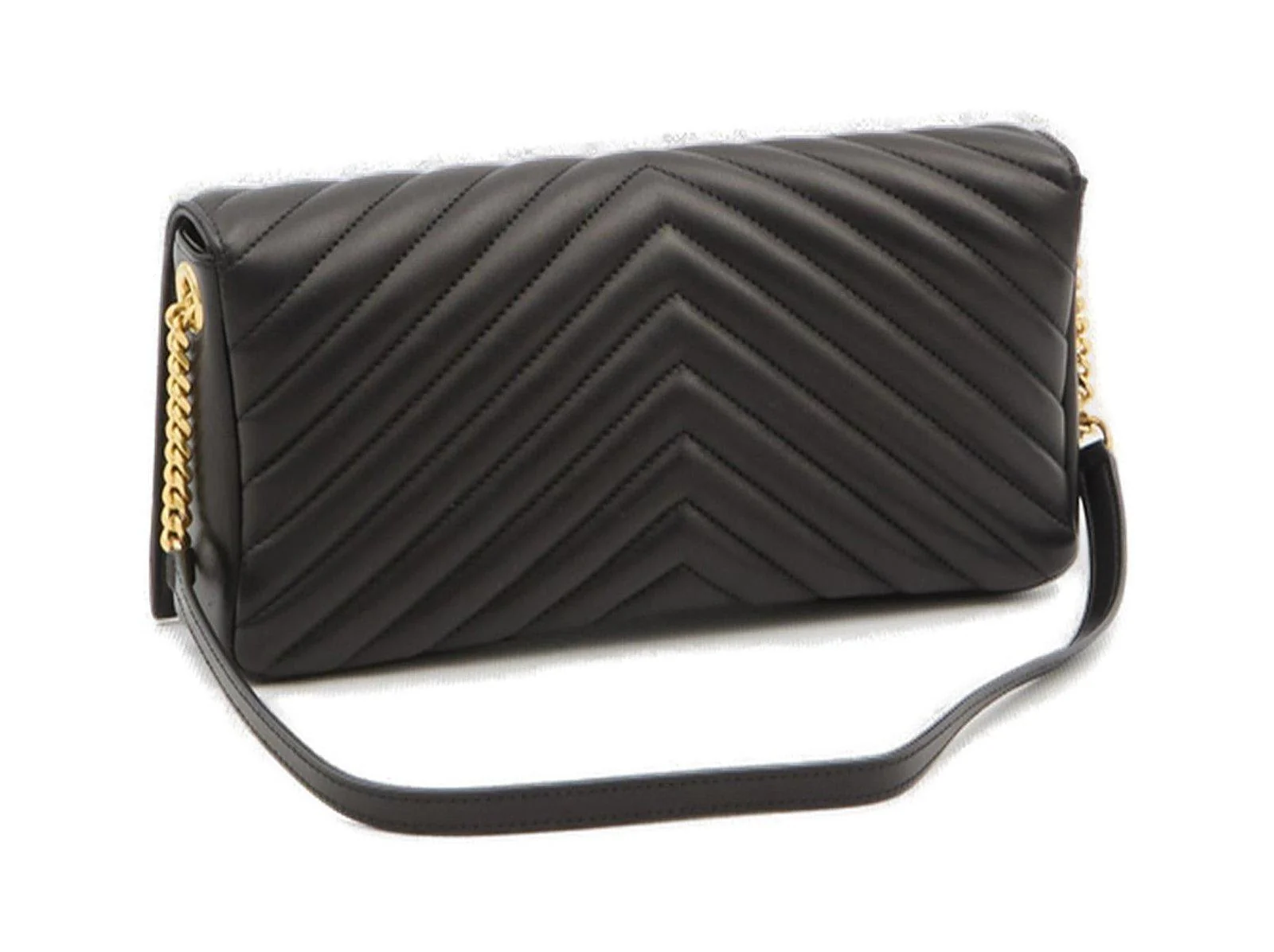 Saint Laurent Kate 99 Quilted Shoulder Bag - Black - Image 2
