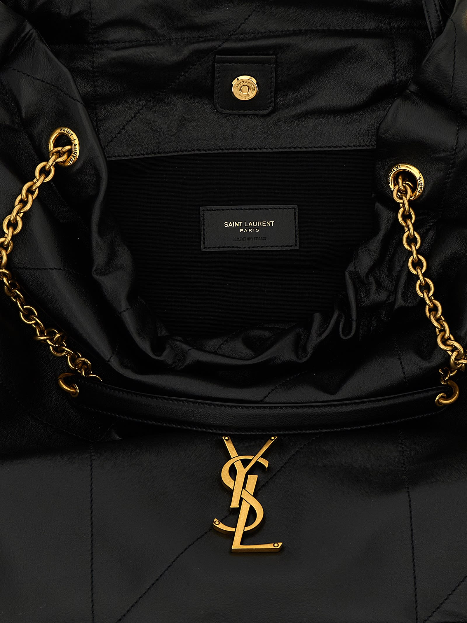 Saint Laurent Jamie Large Shoulder Bag - Black - Image 4