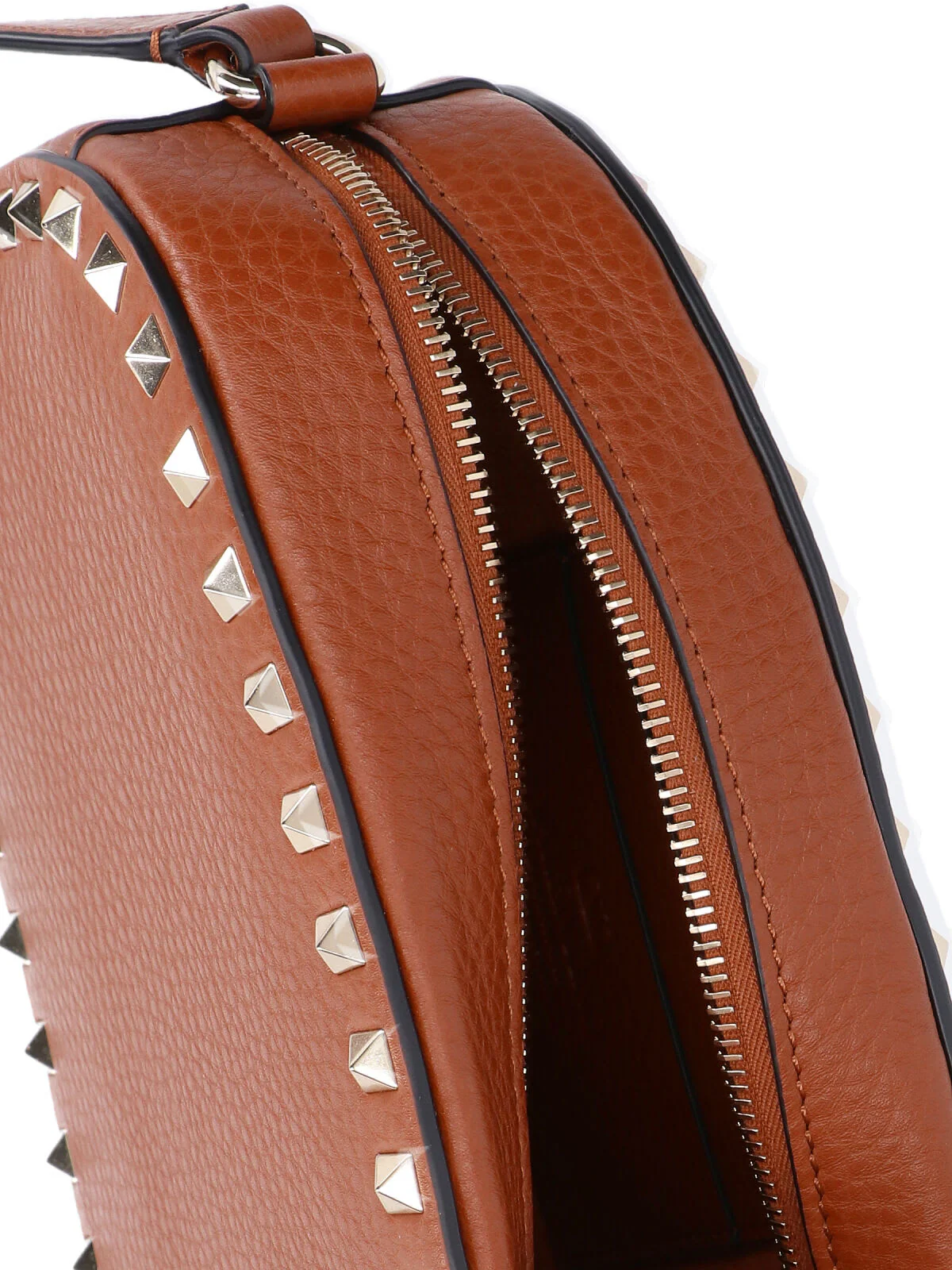 Valentino Garavani Rockstud Small Crossbody Bag - Brown - Image 4