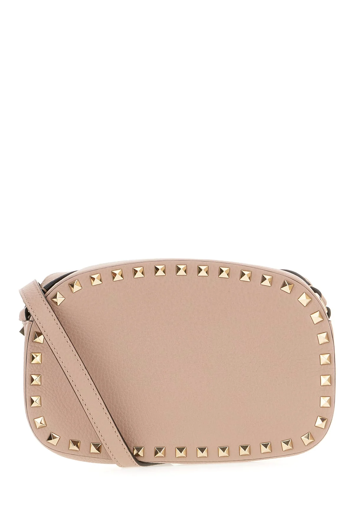 Valentino Garavani Powder Pink Leather Crossbody Bag - Pink
