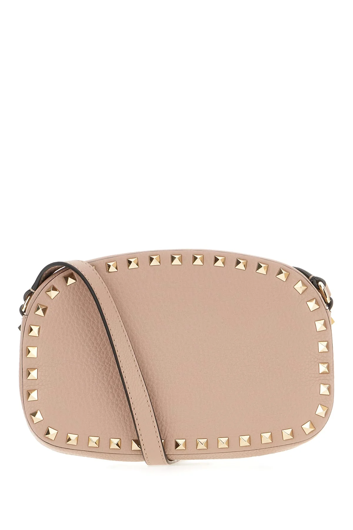 Valentino Garavani Powder Pink Leather Crossbody Bag - Pink - Image 3