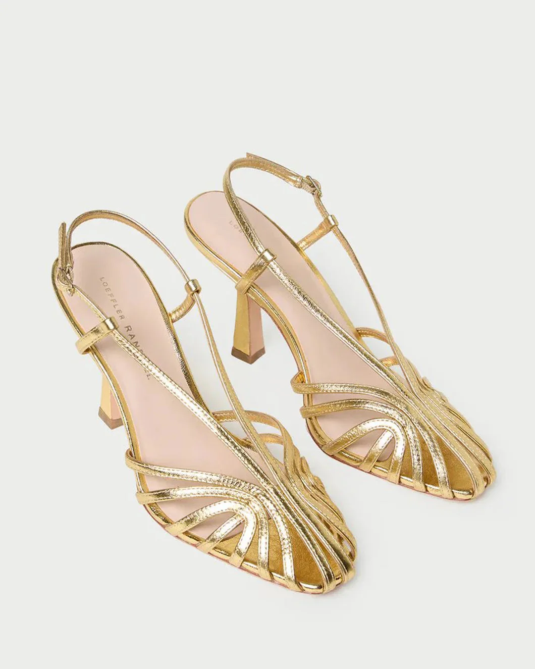 Loeffler Randall Alexandra Slingback Sandal - Gold - Image 4