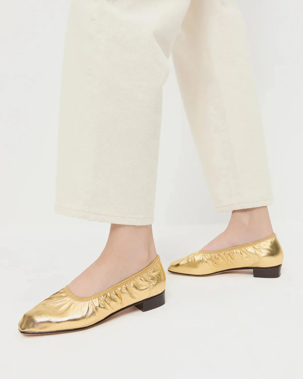 Loeffler Randall Tove Ballet Flat - Gold - Image 2