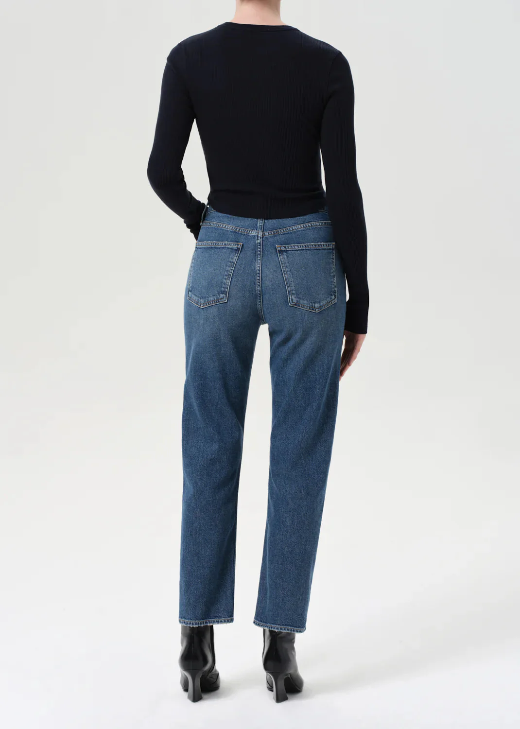 AGOLDE 90's Pinch Waist Crop Jeans - Image 4