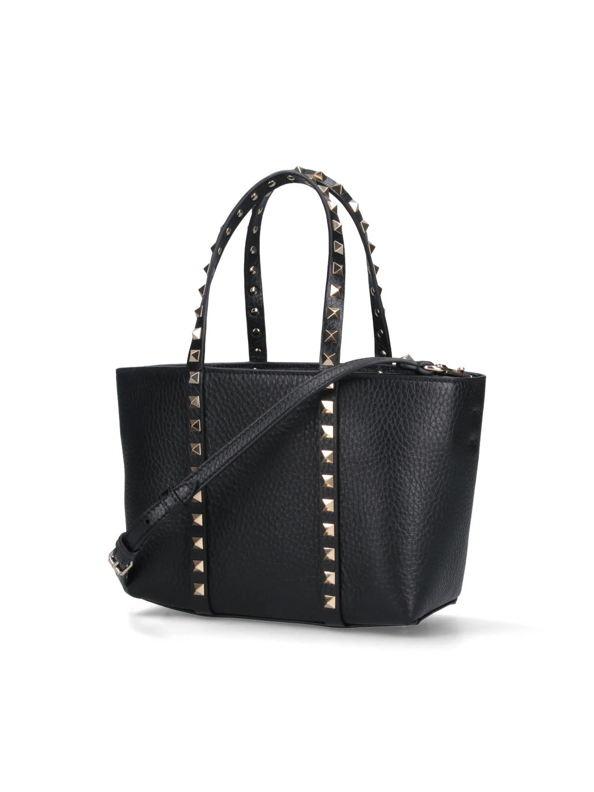 Valentino Garavani Rockstud Small Handbag - Black - Image 2