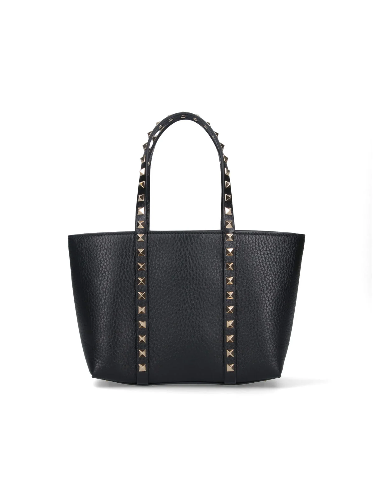 Valentino Garavani Rockstud Small Handbag - Black - Image 3