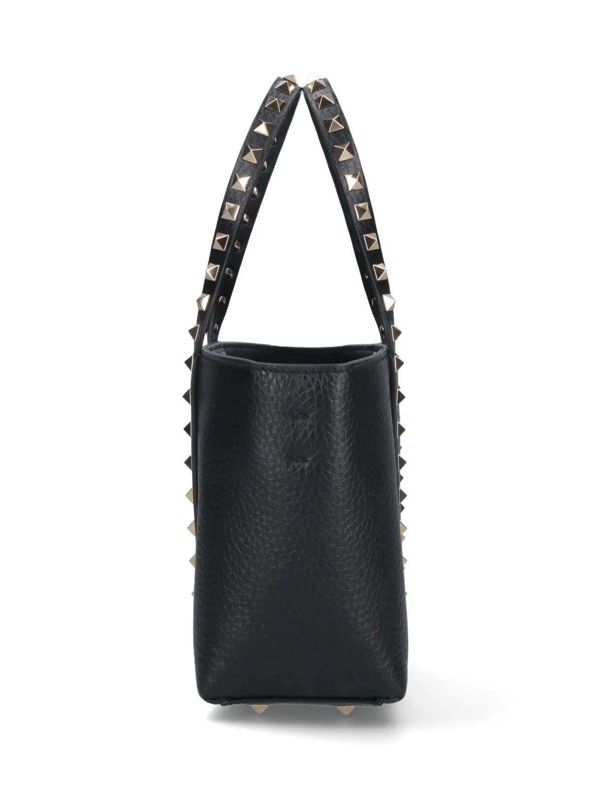 Valentino Garavani Rockstud Small Handbag - Black - Image 5