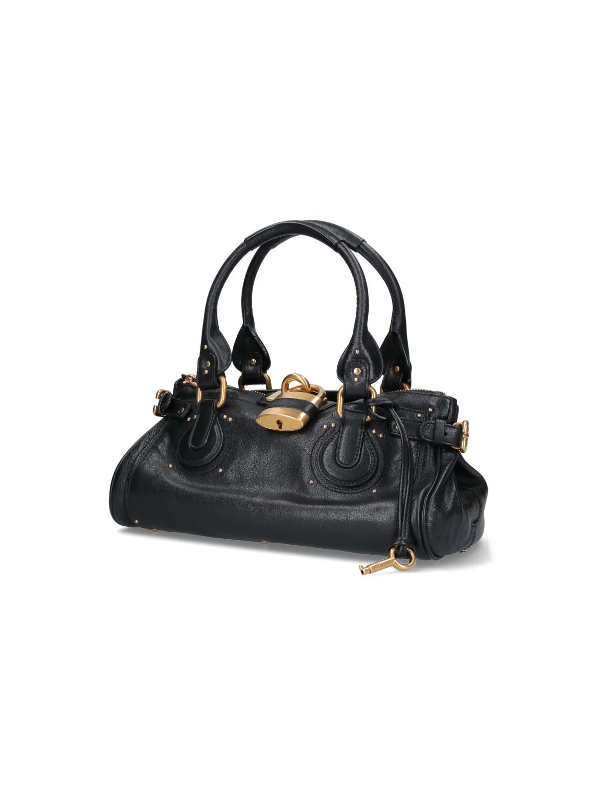 Chloé Paddington Shoulder Bag - Black - Image 2