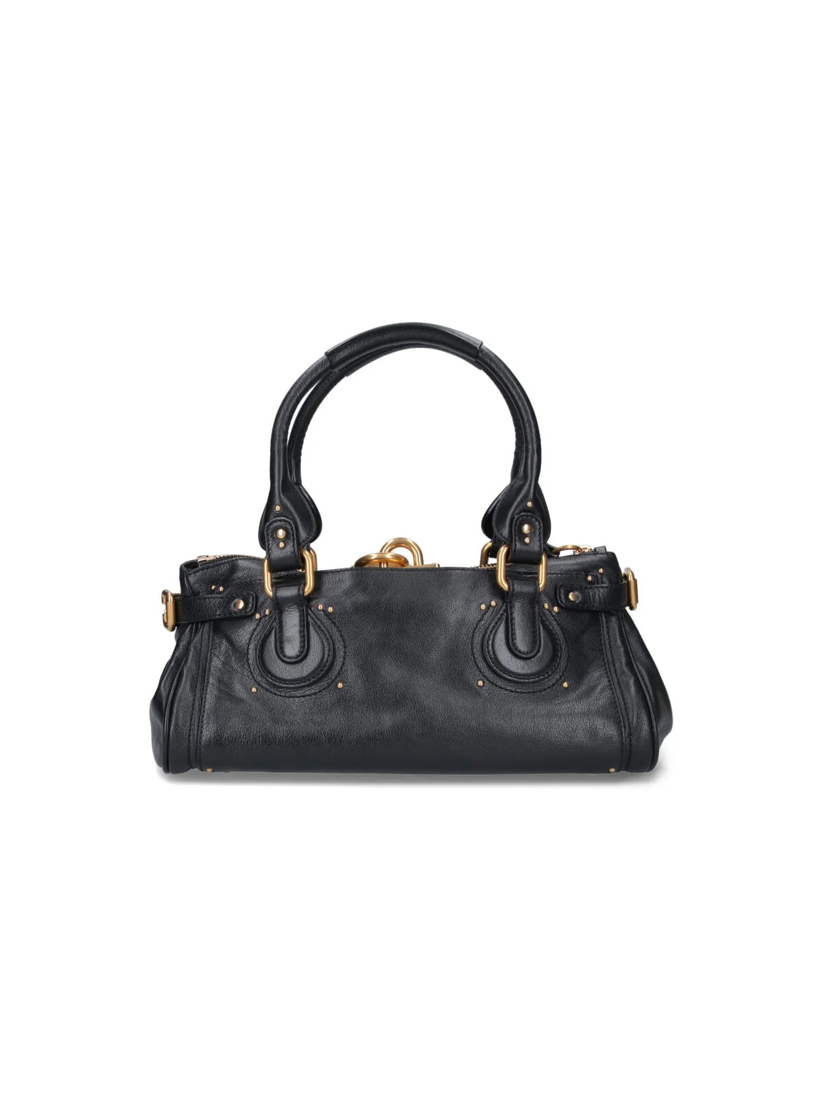 Chloé Paddington Shoulder Bag - Black - Image 3