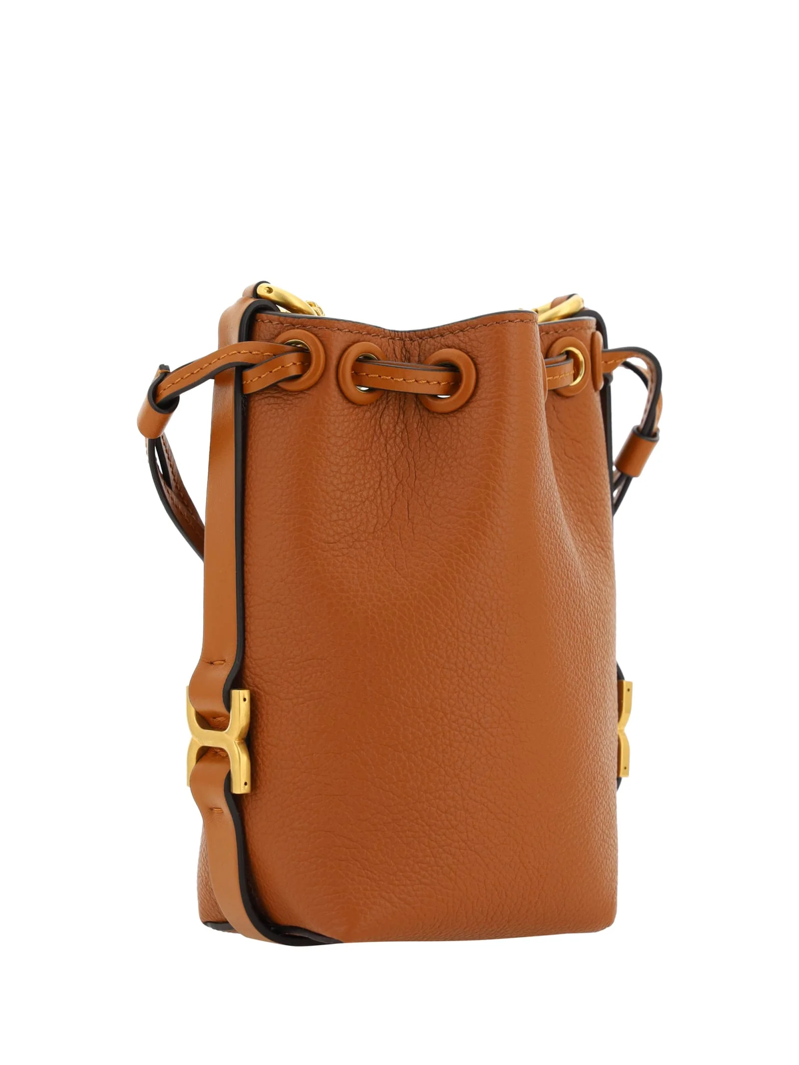 Chloé Marcie Bucket Bag - Tan - Image 3