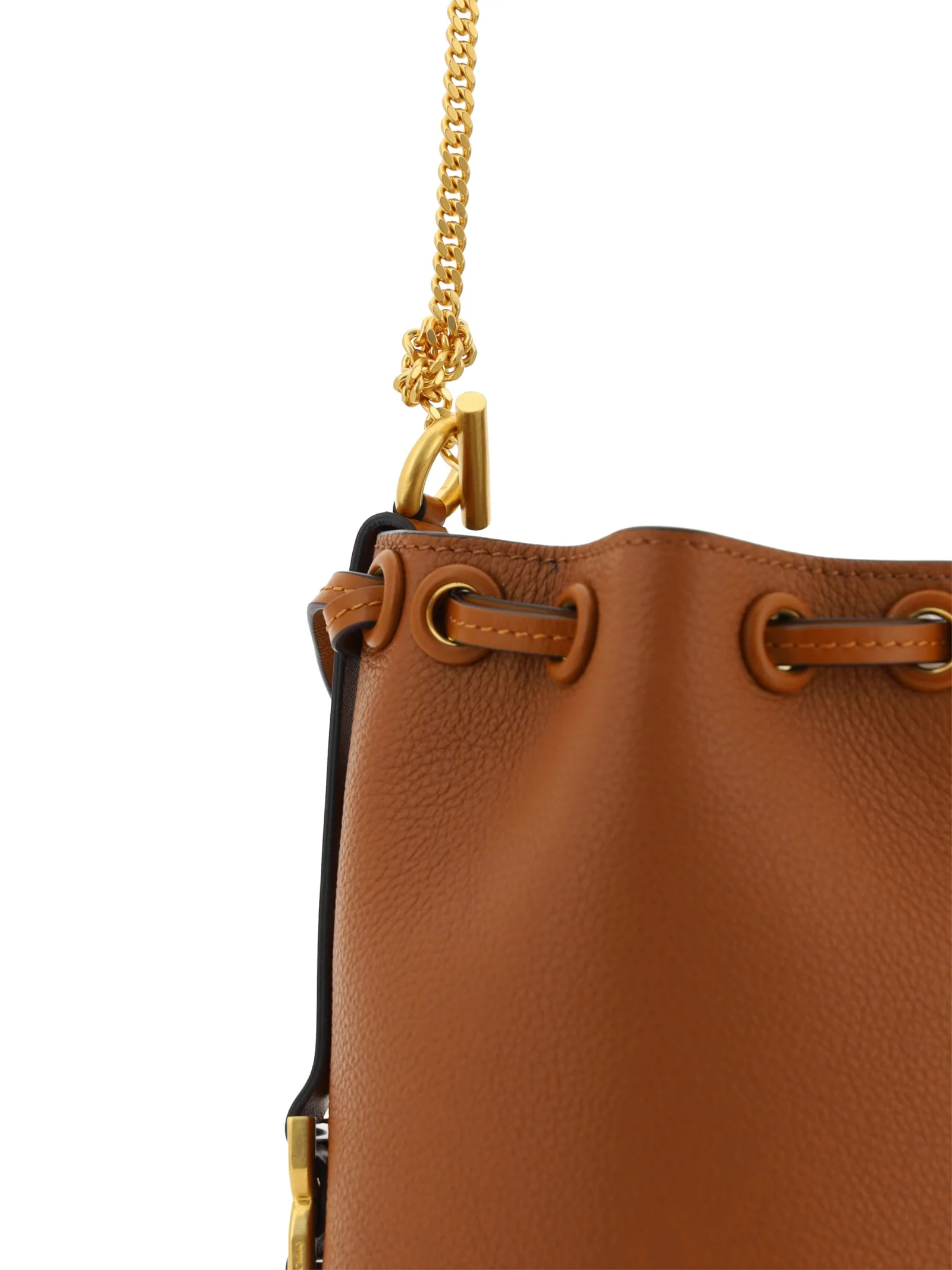 Chloé Marcie Bucket Bag - Tan - Image 4
