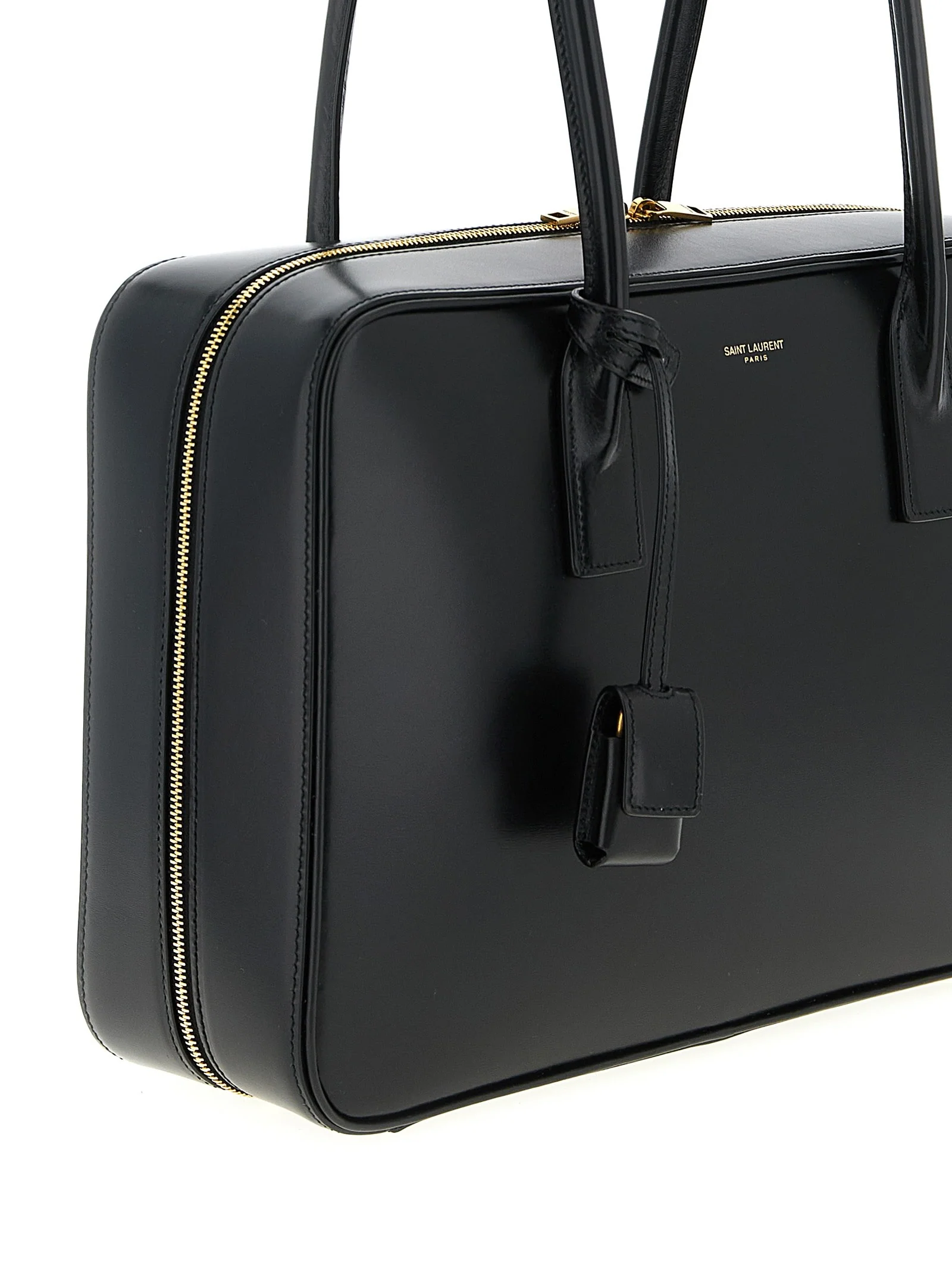 Saint Laurent Sac De Jour In Box Shoulder Bag - Black - Image 3