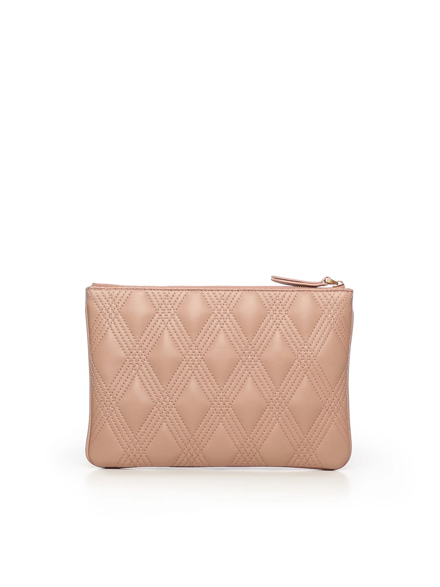 Valentino Garavani Quiltie 67 Clutch Bag - Rose Cannelle - Image 3