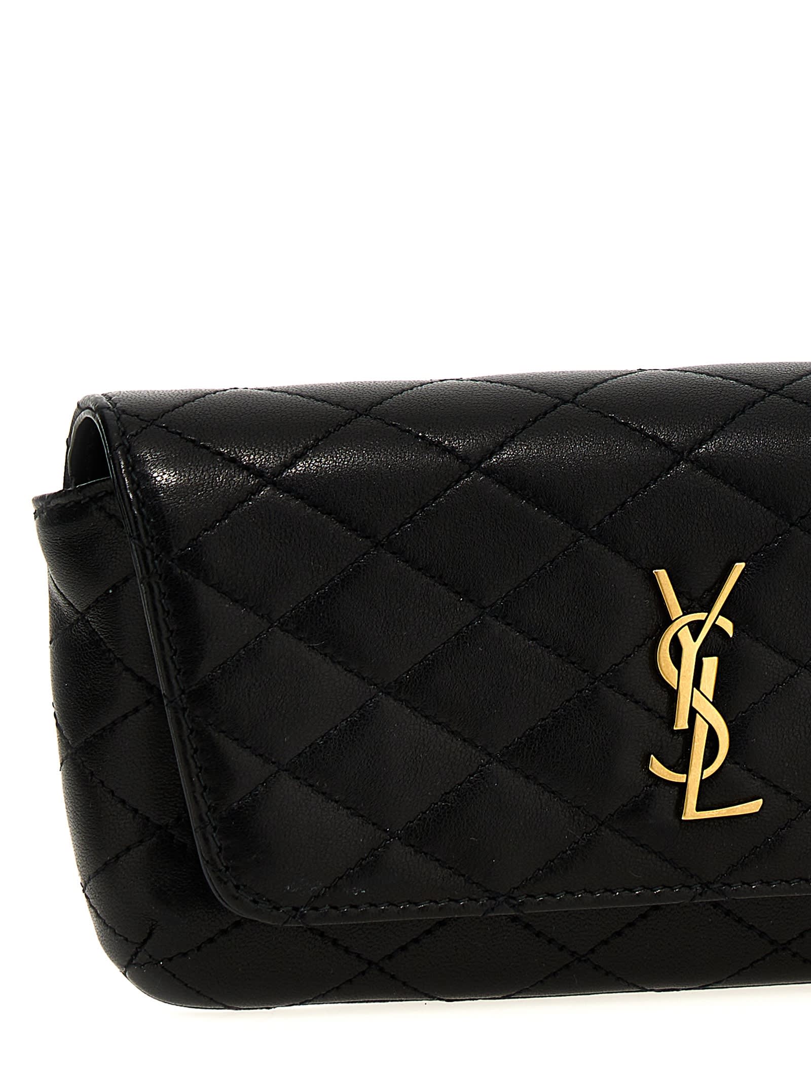 Saint Laurent Sintra Sport Crossbody Bag - Black - Image 3