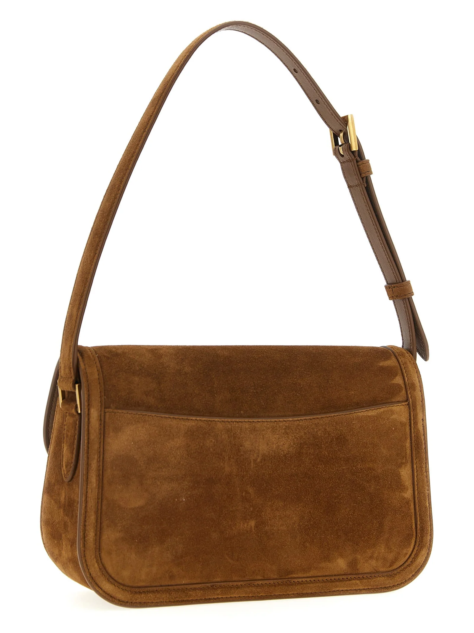 Saint Laurent Solferino Medium Shoulder Bag - Cognac - Image 2