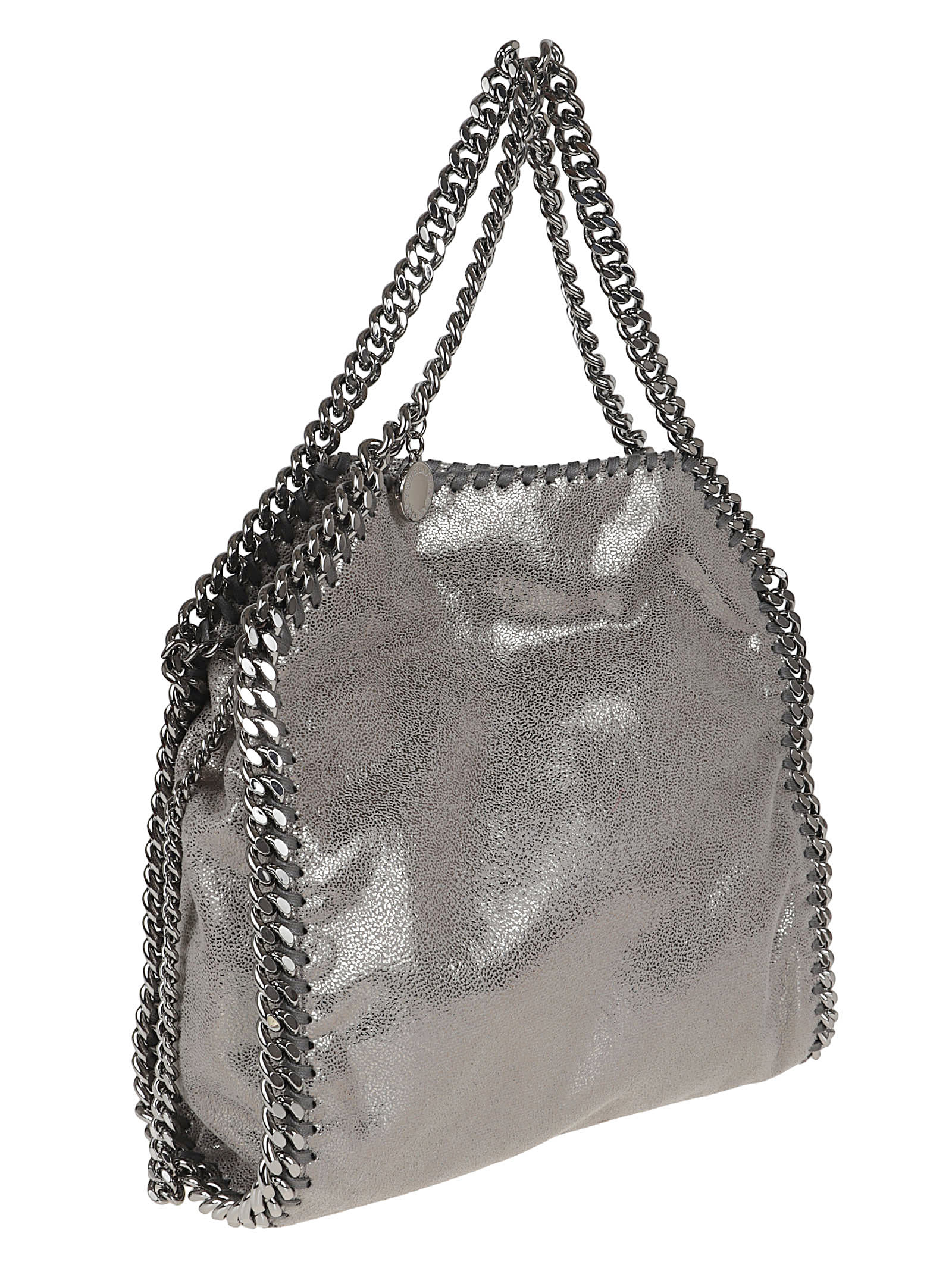STELLA MCCARTNEY Mini Tote Falabella Shoulder Bag - Gray - Image 3