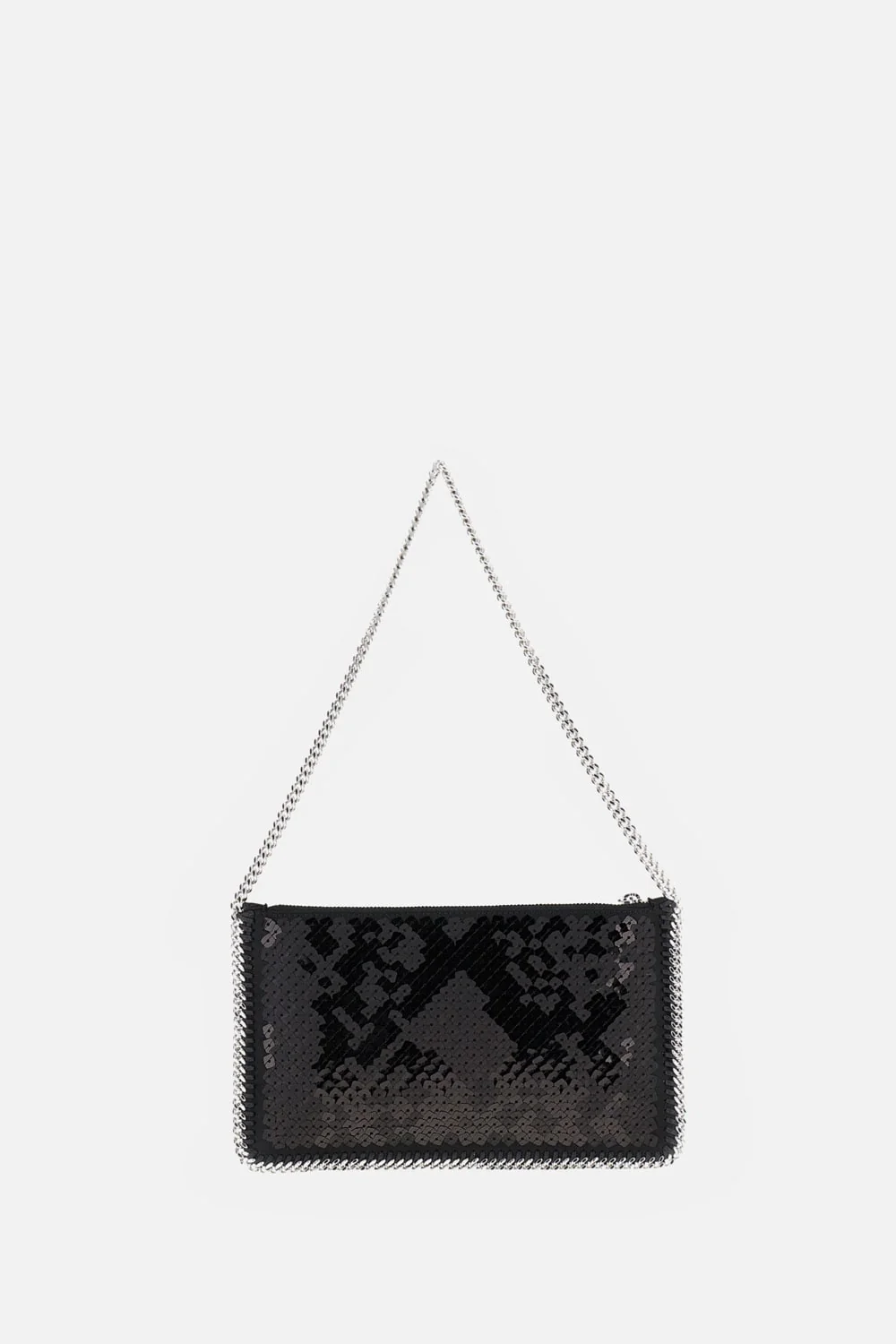 STELLA MCCARTNEY Falabella Pochette With Sequins Embroidery Shoulder Bag - Black - Image 3