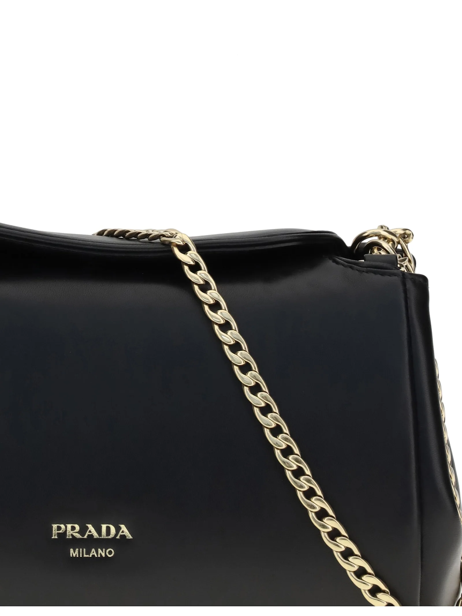 Prada Leather Shoulder Bag - Image 4