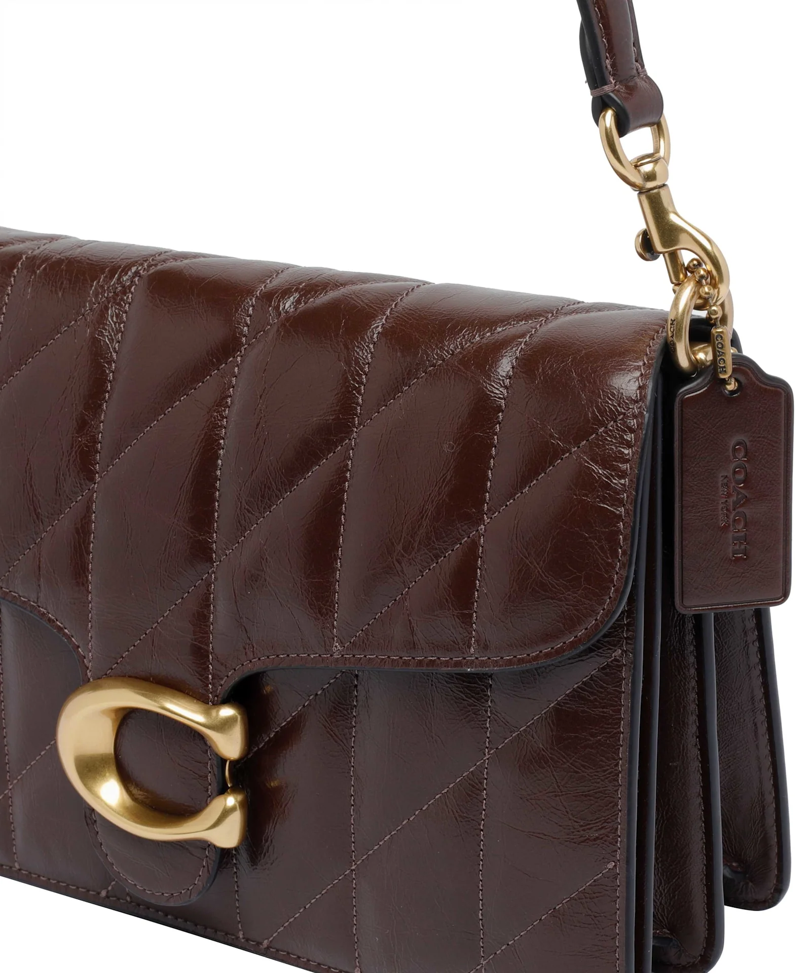Coach Tabby Shoulder Bag - Brown - Image 4
