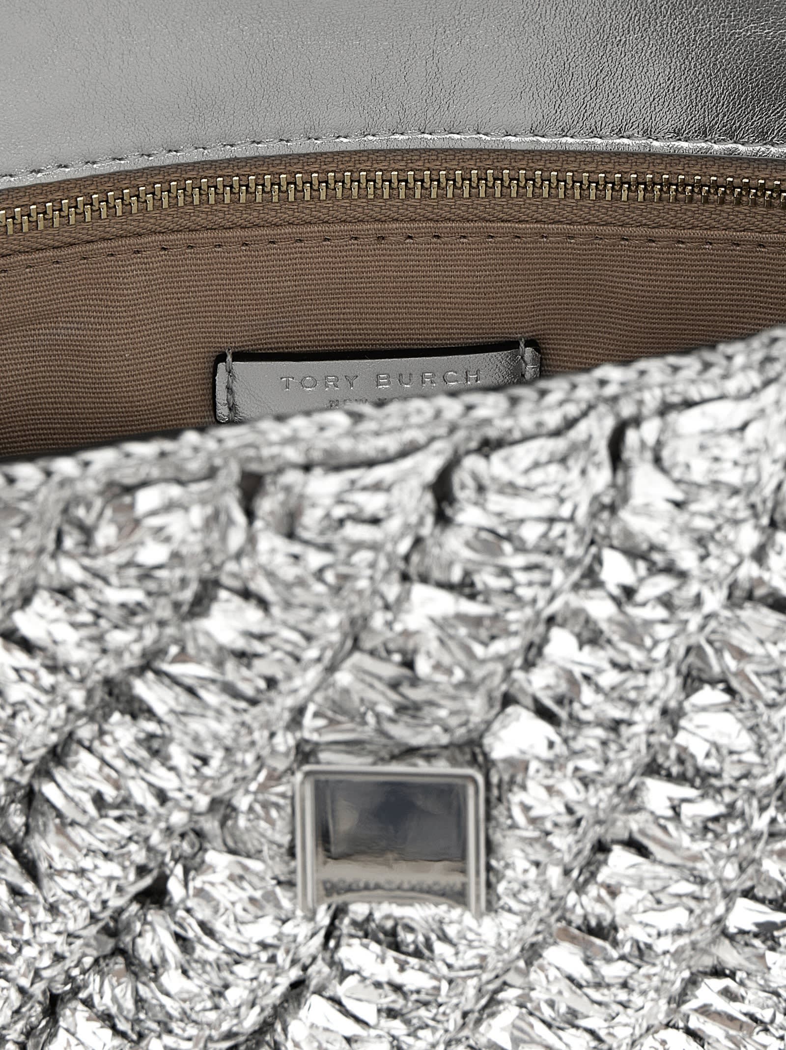Tory Burch Kira Small Shoulder Bag - Silver - Image 4